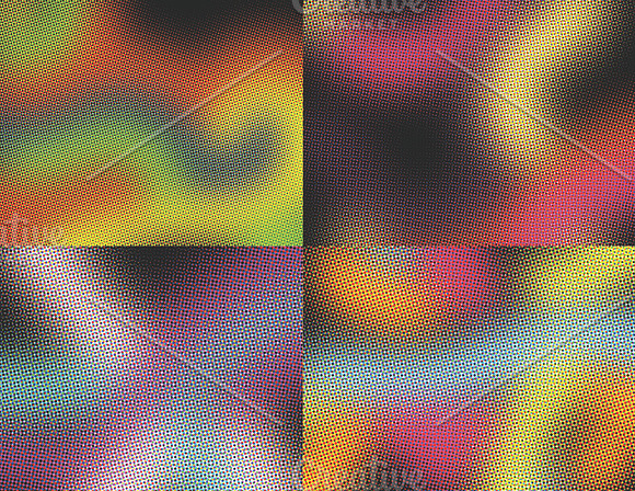 22 Blur Moire Backgrounds in Patterns - product preview 1