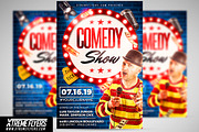 Comedy Show Flyer Template