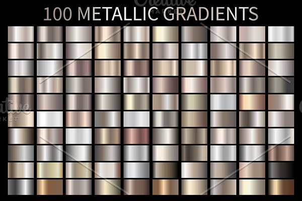 Metallic Bronze Gradients AI GRD ESP