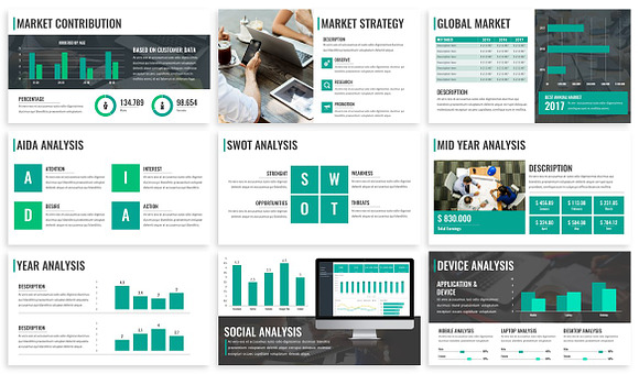 Annual Report - Powerpoint Template in PowerPoint Templates - product preview 1