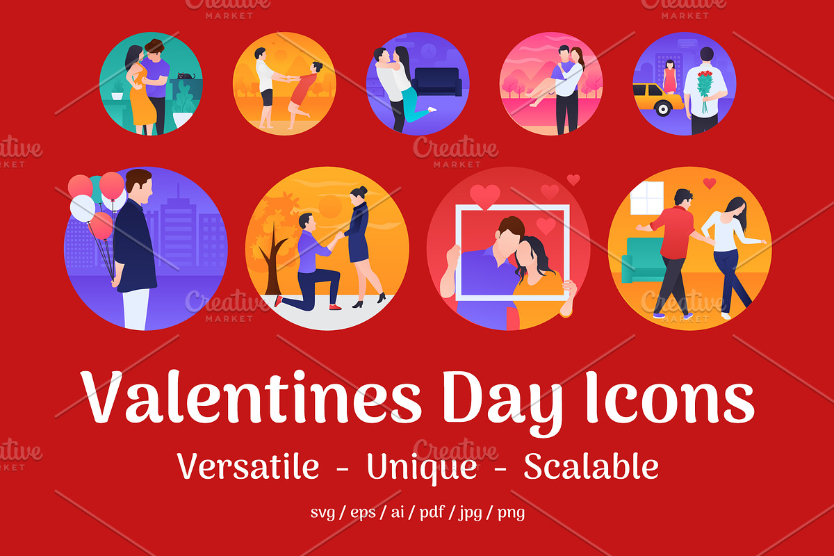 75 Valentines Day Icons in Icons - product preview 8