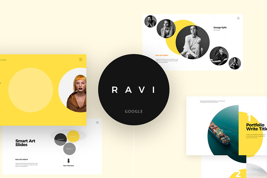 RAVI Google Slides Template