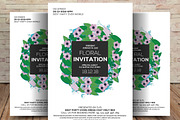 Creative Wedding - Floral Invitation