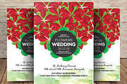 Flower Wedding Invitation & Card