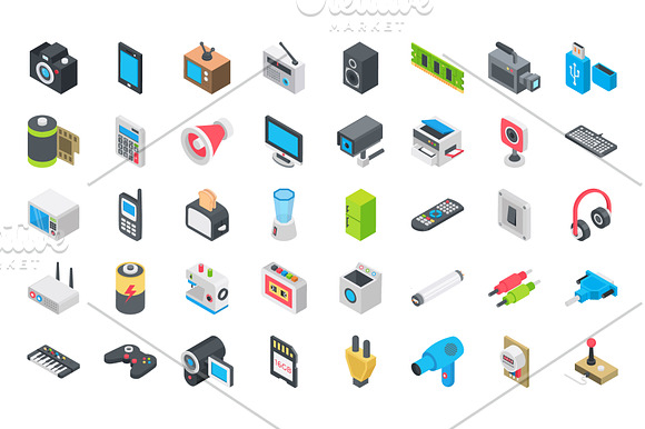65 Electronic Device Icons in Icons - product preview 1