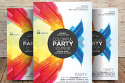 Color Party Flyer
