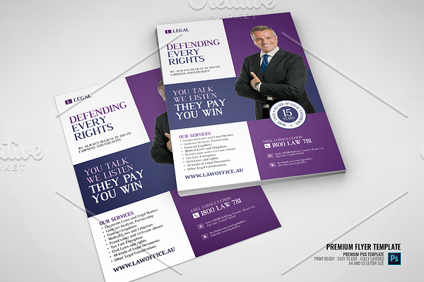 Law Office Promotional Flyer