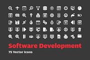 72 Software Development Vector Icons