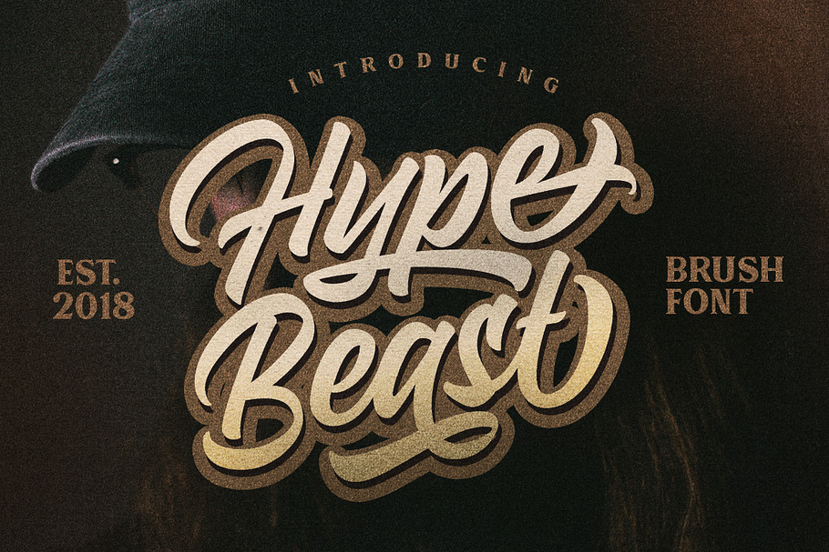 Hypebeast Script ⚡️ in Hipster Fonts - product preview 8