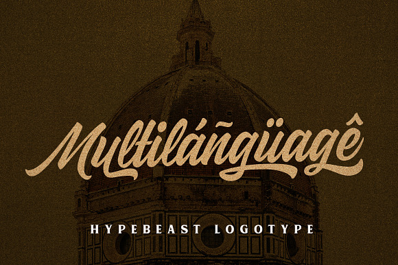 Hypebeast Script ⚡️ in Hipster Fonts - product preview 10