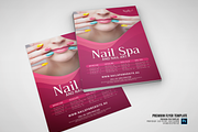 Nail Spa and Nail Salon Flyer