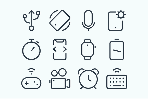 Devices Icons in Game Icons - product preview 7