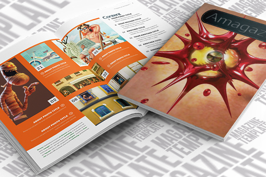 InDesign Magazine Template in Magazine Templates - product preview 8