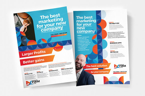 Modern Corporate Templates Pack v2 in Flyer Templates - product preview 1