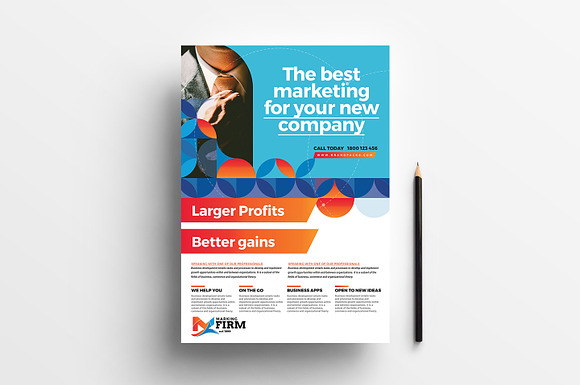 Modern Corporate Templates Pack v2 in Flyer Templates - product preview 2
