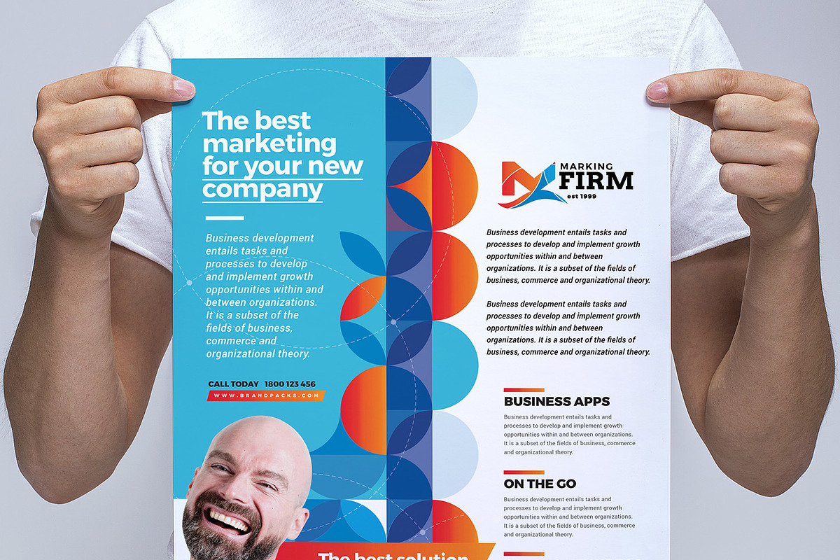 Modern Corporate Poster v2 in Flyer Templates - product preview 8