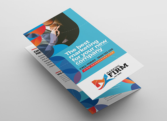 Modern Corporate Trifold Brochure in Brochure Templates - product preview 2