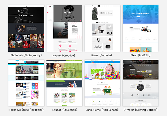 130 Pro Bootstrap Templates Bundle in Bootstrap Themes - product preview 3