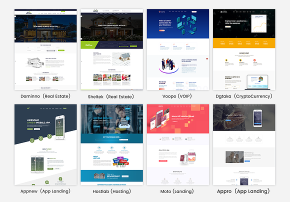 130 Pro Bootstrap Templates Bundle in Bootstrap Themes - product preview 4
