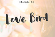 Love bird | Funny Font