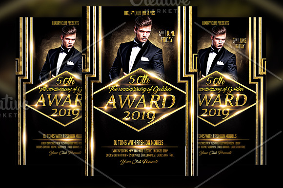 Awards Flyer Template in Flyer Templates - product preview 1