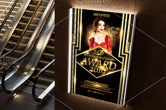 Awards Flyer Template in Flyer Templates - product preview 2