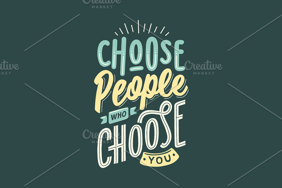 Choose People Who Choose You in Illustrations - product preview 8