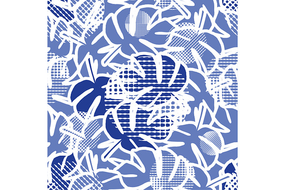 Tropical palm leaves. in Patterns - product preview 1