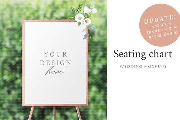Wedding Seating Chart Mockup Creator in Scene Creator Mockups - product preview 2
