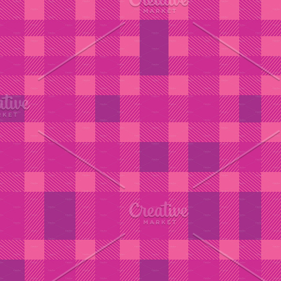 5 Seamless Plaid Pattern in EPS in Patterns - product preview 1