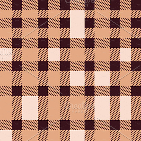 5 Seamless Plaid Pattern in EPS in Patterns - product preview 4