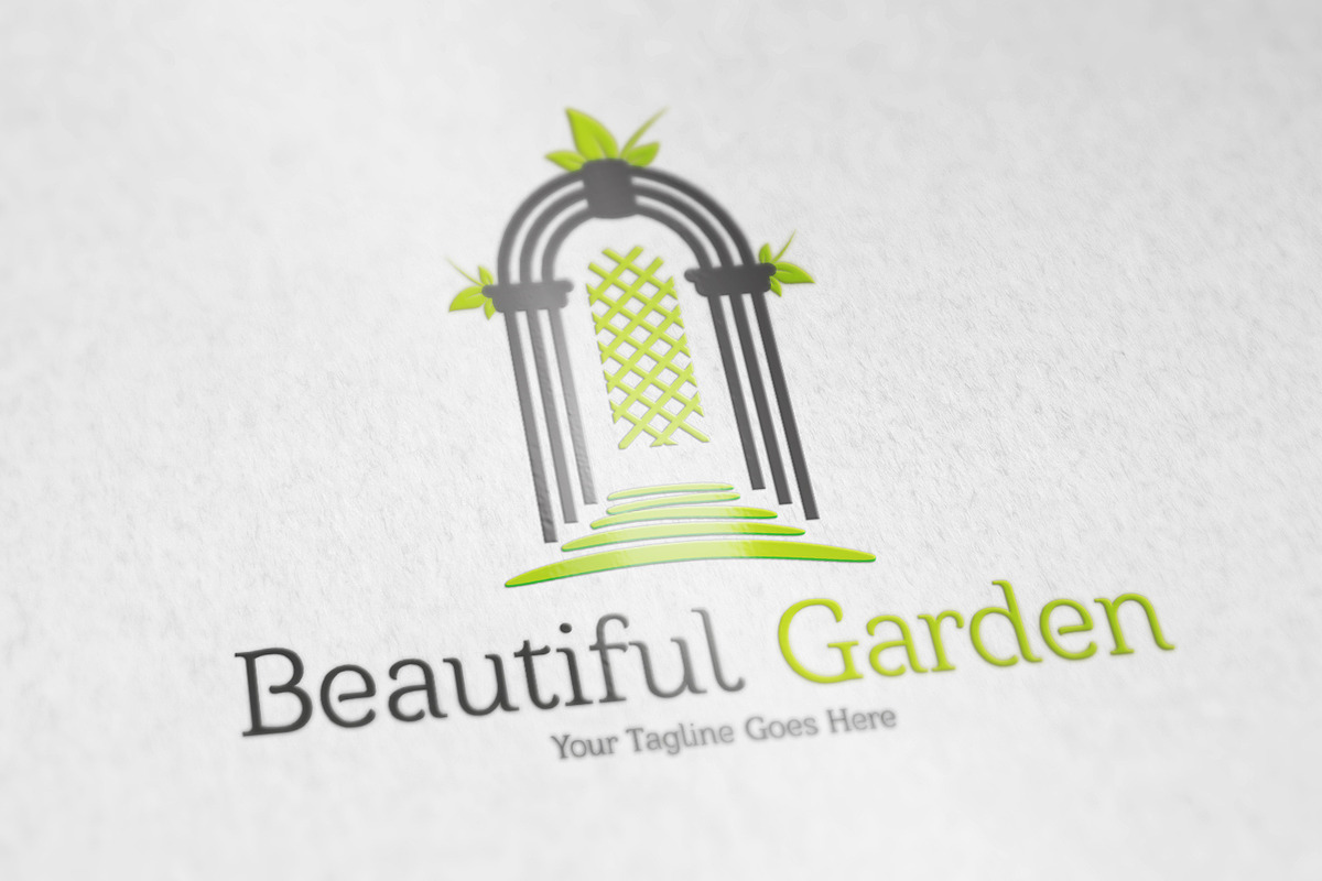 Beautiful Garden logo in Logo Templates - product preview 8