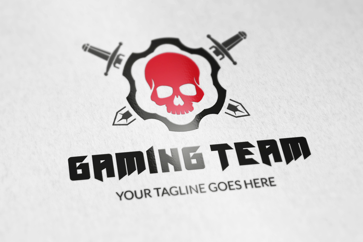 Gaming Team logo v1 in Logo Templates - product preview 8