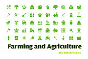 115 Farming and Agriculture Icons
