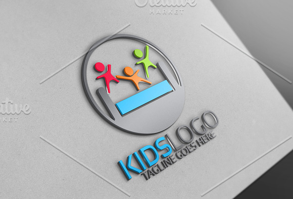 Kids Logo Verison1 in Logo Templates - product preview 1