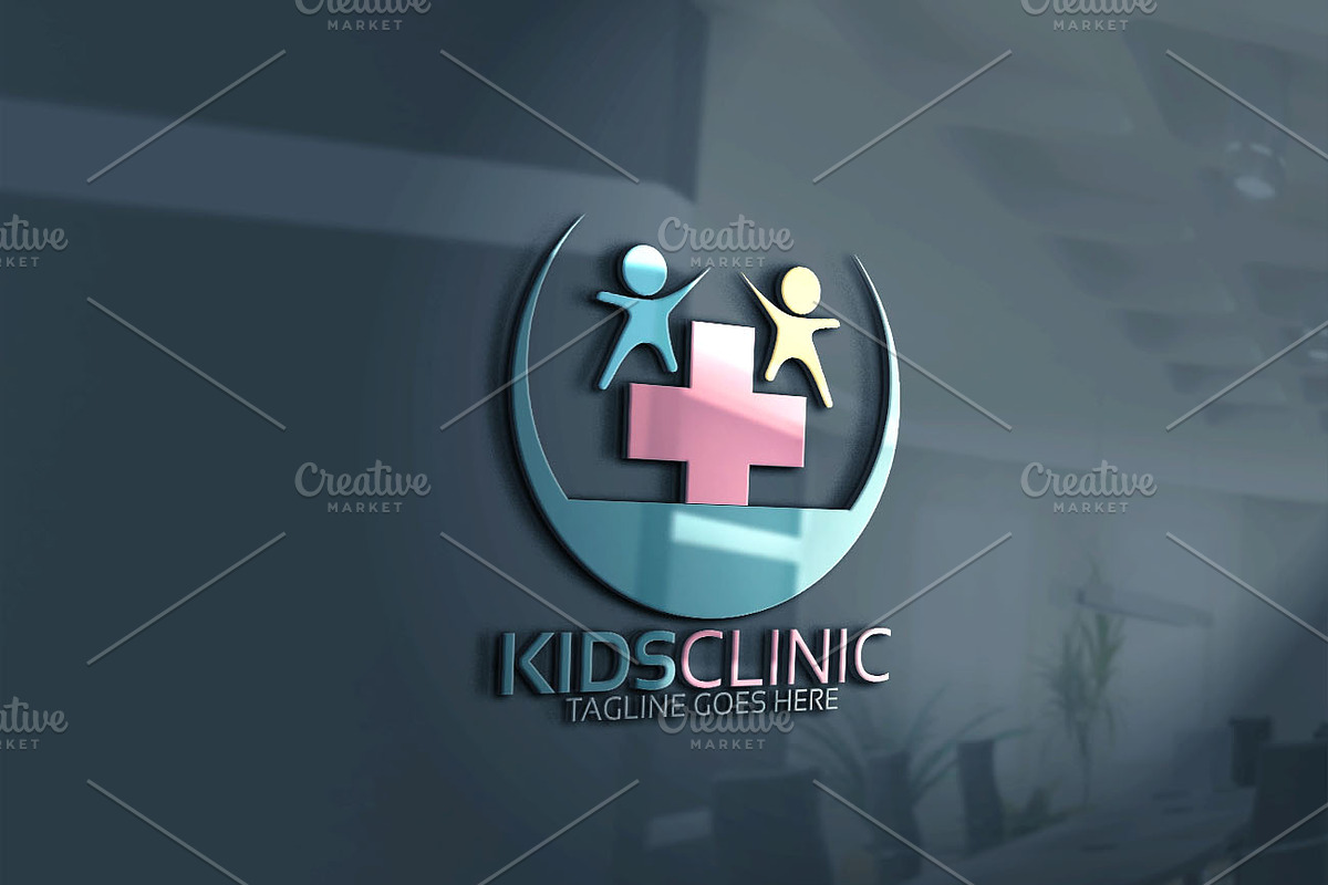Kids Clinic Logo in Logo Templates - product preview 8