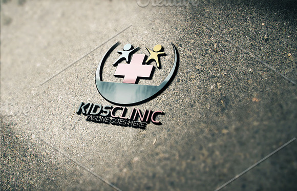 Kids Clinic Logo in Logo Templates - product preview 3