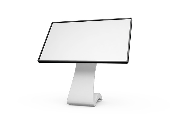 Information Kiosk Mockup in Product Mockups - product preview 3