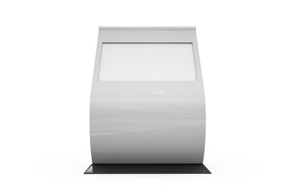 Screen Kiosk For Lobby Mockup in Product Mockups - product preview 4