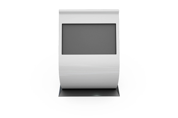 Screen Kiosk For Lobby Mockup in Product Mockups - product preview 12