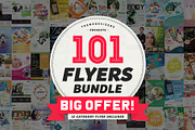 101 Promotional Flyers Bundle