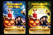 Kids Halloween Party Flyer