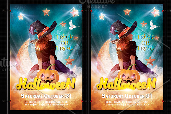 Kids Halloween Flyer in Flyer Templates - product preview 1