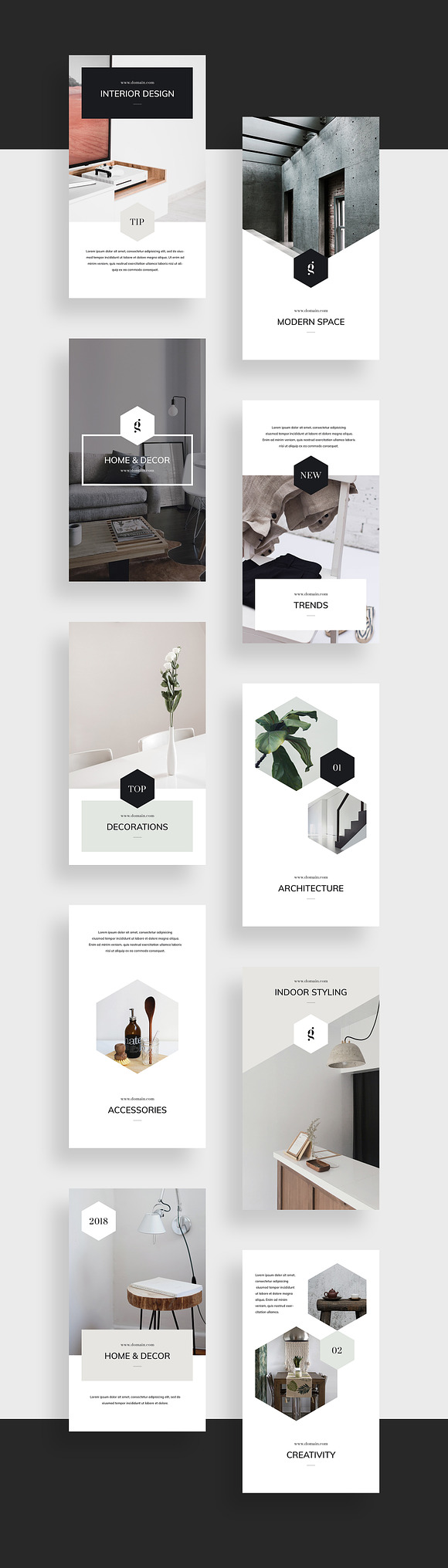 Decor Canva Social Media Pack in Instagram Templates - product preview 1