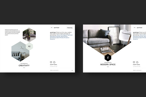 Decor Canva Social Media Pack in Instagram Templates - product preview 6