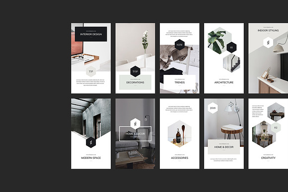 Decor Canva Social Media Pack in Instagram Templates - product preview 9