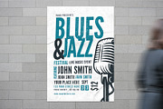 Blues & Jazz Music Flyer