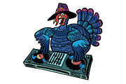Thanksgiving Turkey character