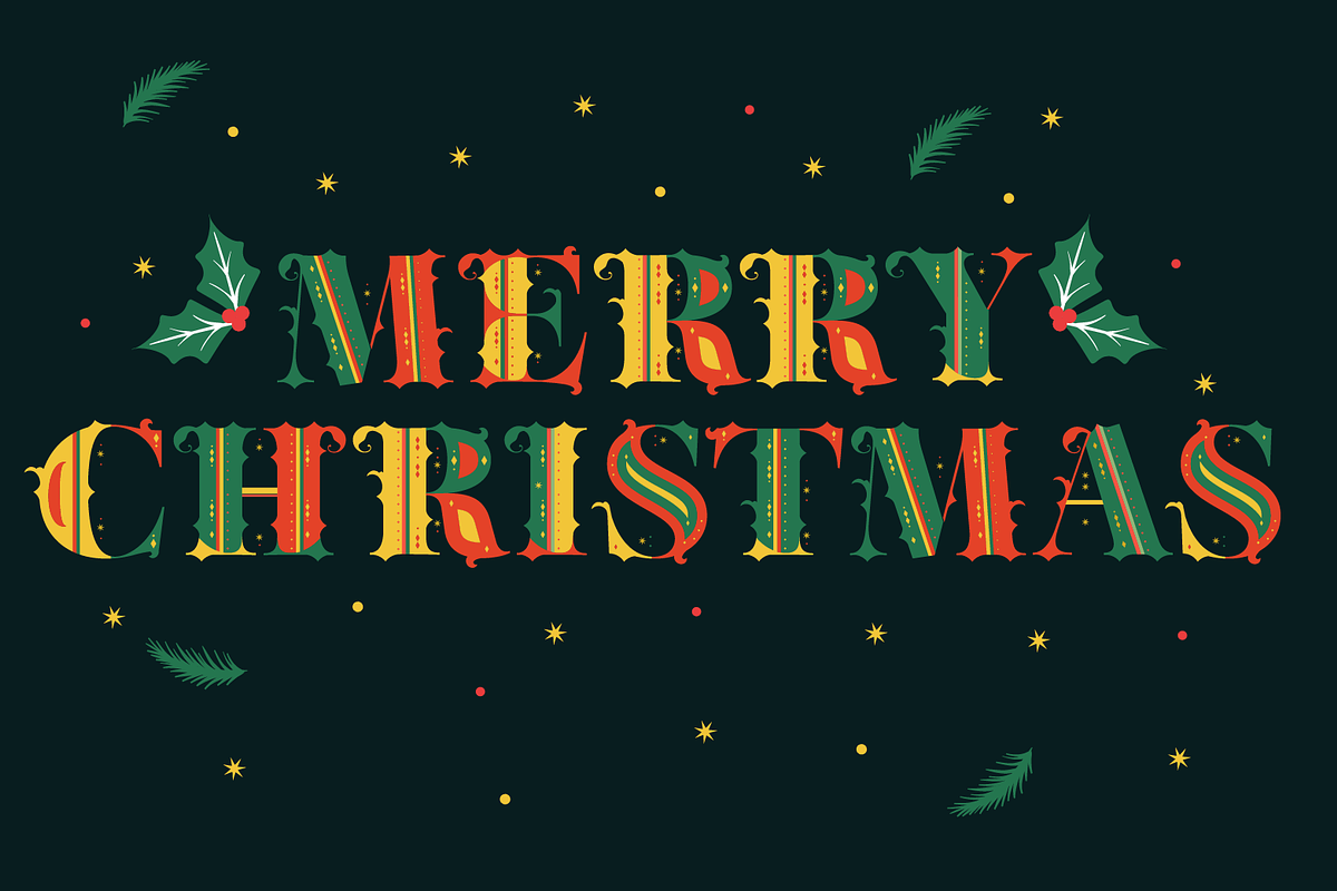 Aires Christmas SVG Color Font in Colorful Fonts - product preview 8