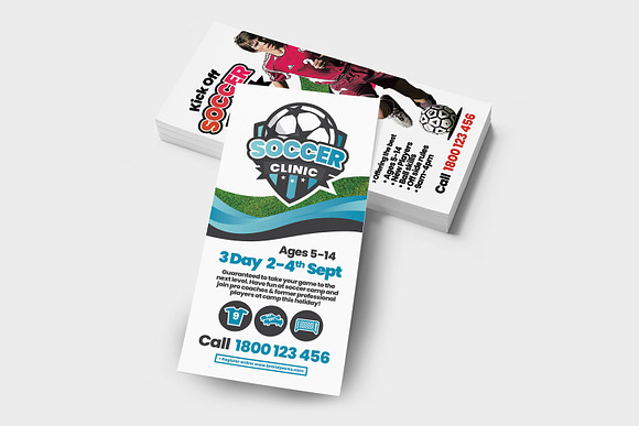 Soccer Camp Templates Pack in Flyer Templates - product preview 8